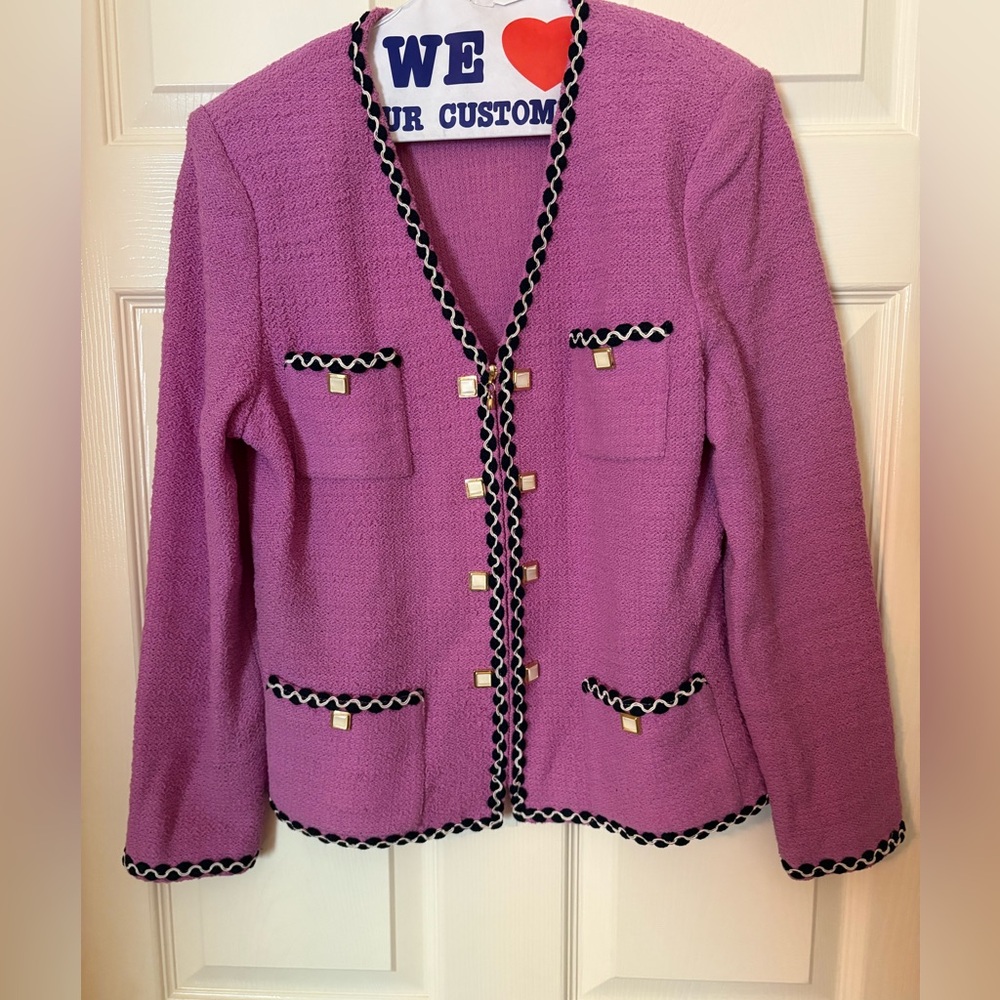 Lilac St John cardigan